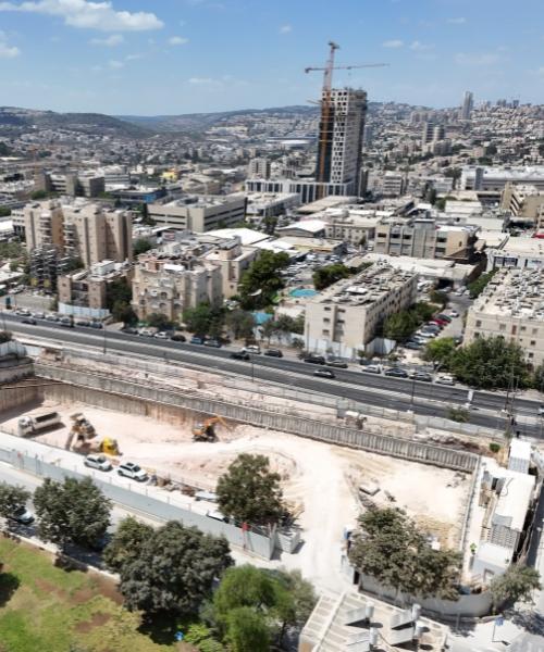 אתר הבנייה של פרויקט ארנונה רזידנס